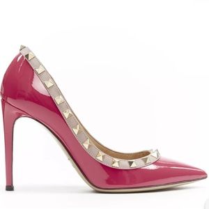 Valentino Rockstud Pink Pump